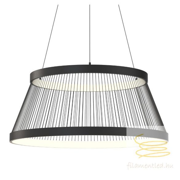 ONLI SOSPENSIONE MATE NERA DIAM. 80 CM LED 55W 4000K 5082/SG