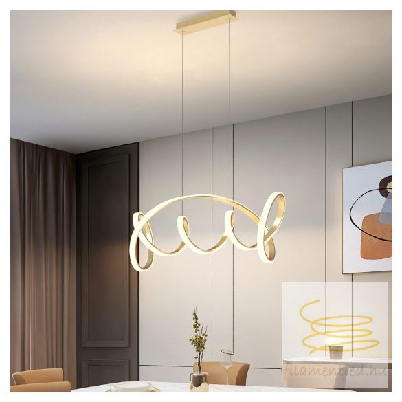 ONLI SOSP. KIRA COL.ORO LED 60W 4000K 5083/SORO