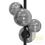 ONLI LUME GRANDE PALOMA 4xG9 COL.NERO VETRI FUME' 5084/LGN