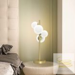ONLI LUME GRANDE PALOMA 4xG9 COL.ORO VETRI BIANCHI 5084/LGORO