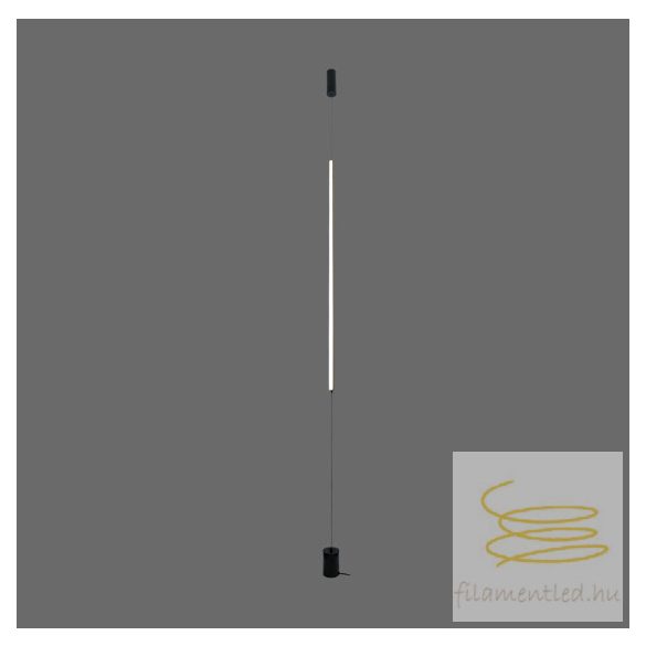 ONLI SOSPENSIONE SIRILLA COL. NERO LED 4000K 20W 5085/SN