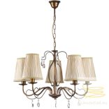 ONLI LAMPADARIO DELIA 5 LUCI COL.BRONZO 5091/5