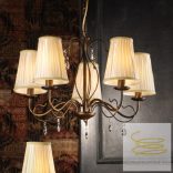 ONLI LAMPADARIO DELIA 5 LUCI COL.BRONZO 5091/5