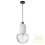 ONLI SOSP. JELLY 1xE27 DOPPIO VETRO TRASP./BIANCO SATINATO 5095/S