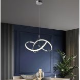 ONLI SOSPENSIONE LOOP CROMO LED 40W 4000K  5096/S