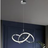 ONLI SOSPENSIONE LOOP CROMO LED 40W 4000K  5096/S