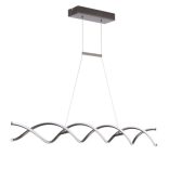 ONLI SOSPENSIONE DNA COL.TITANIO LED 24W 4000K  5097/S