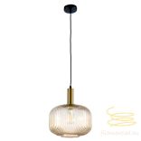 ONLI SOSPENSIONE DOROTY 1 LUCI D. 30 CM COL. AMBRA 5900/SMA