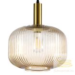 ONLI SOSPENSIONE DOROTY 1 LUCI D. 30 CM COL. AMBRA 5900/SMA