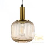 ONLI SOSPENSIONE DOROTY 1 LUCI D. 20 CM COL. AMBRA 5900/SPA