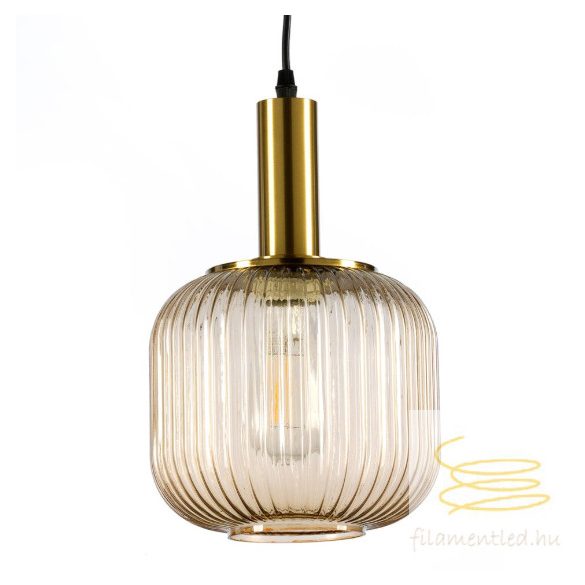 ONLI SOSPENSIONE DOROTY 1 LUCI D. 20 CM COL. AMBRA 5900/SPA