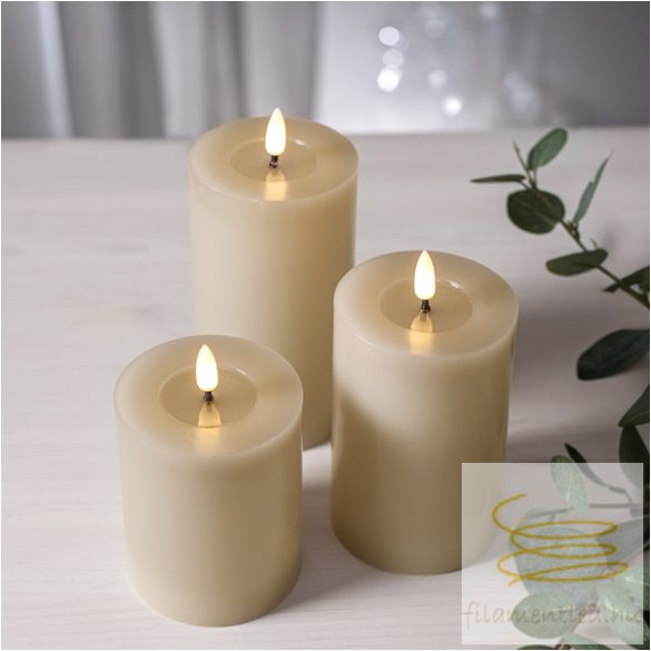 Startrading LED Pillar Candle Flamme Flow 060-12