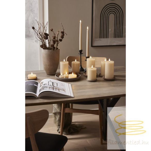 Startrading LED Pillar Candle Flamme Flow 060-13