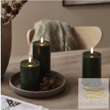 Startrading LED Pillar Candle Flamme Flow 060-16
