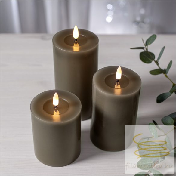 Startrading LED Pillar Candle Flamme Flow 060-18