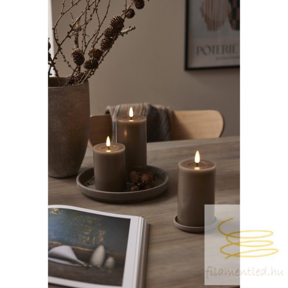 Startrading LED Pillar Candle Flamme Flow 060-18