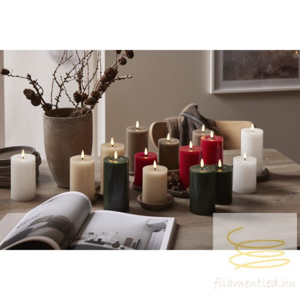 Startrading LED Pillar Candle Flamme Flow 060-19