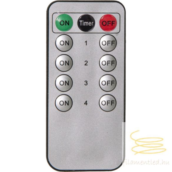 Startrading LED Pillar Candle 4 pack Flamme Advent 060-40