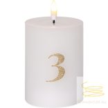 Startrading LED Pillar Candle 4 pack Flamme Advent 060-40