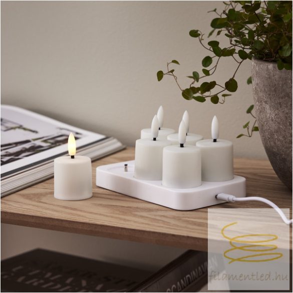 Startrading LED Candle 6 Pack Flamme Charge 061-02