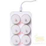 Startrading LED Candle 6 Pack Flamme Charge 061-02