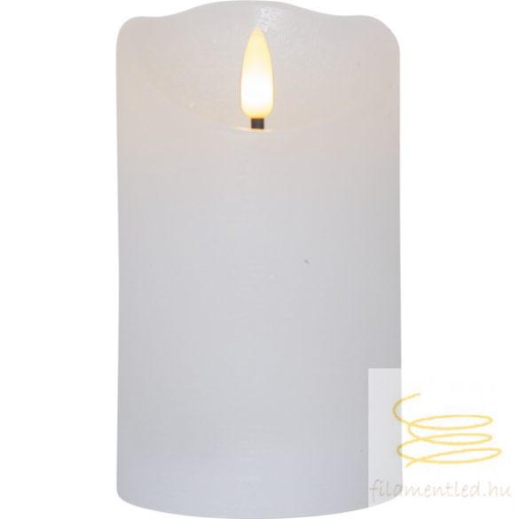 Startrading LED Pillar Candle Flamme Rustic 061-14-1