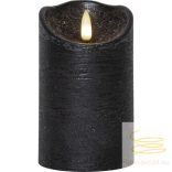 Startrading LED Pillar Candle Flamme Rustic 061-17-1
