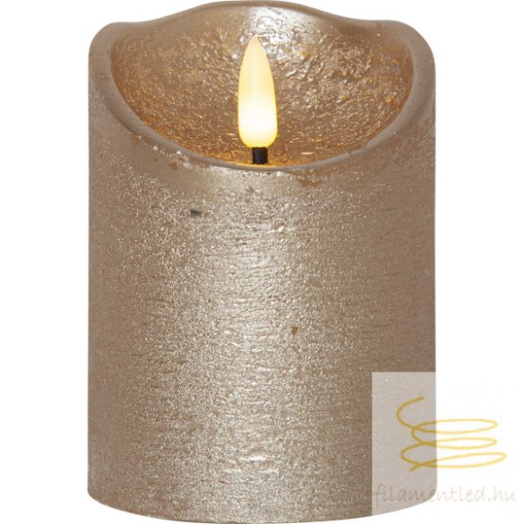 LED Pillar Candle Flamme Rustic 061-19