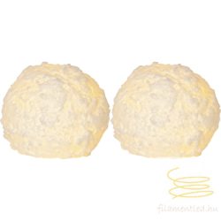 Startrading LED Pillar Candle 2 pack Snowball 061-32