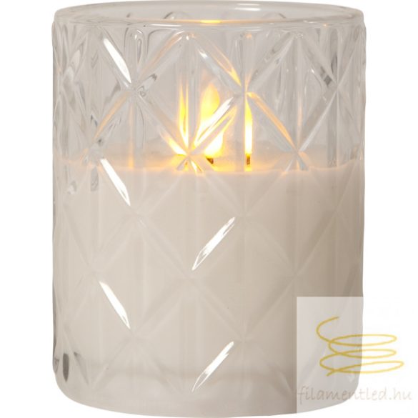 Startrading LED Pillar Candle Flamme Romb 061-36-1