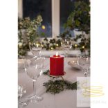 Startrading LED Pillar Candle Flamme Flow 061-43-1