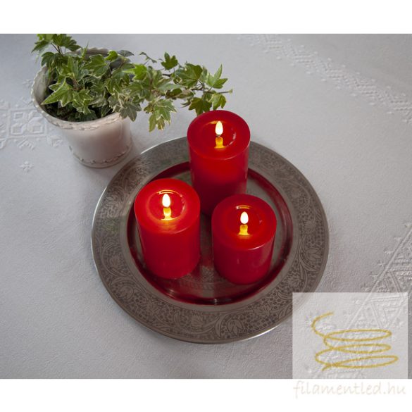 Startrading LED Pillar Candle Flamme Flow 061-43-1
