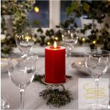 Startrading LED Pillar Candle Flamme Flow 061-44-1