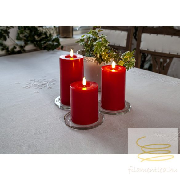 Startrading LED Pillar Candle Flamme Flow 061-44-1