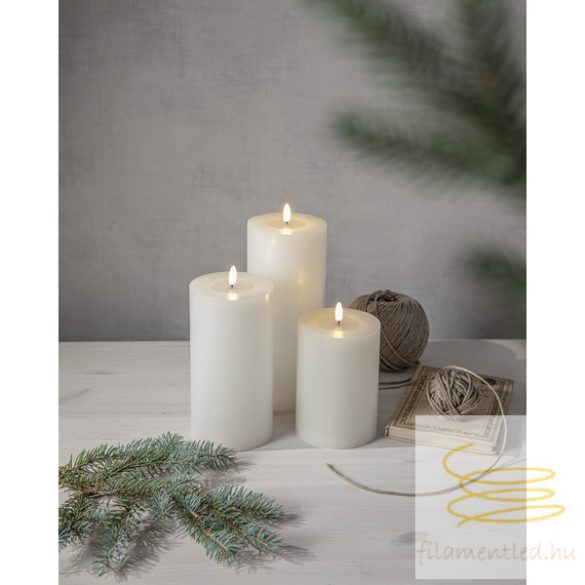 Startrading LED Pillar Candle Flamme Flow Big 061-56