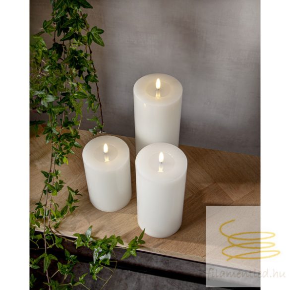 Startrading LED Pillar Candle Flamme Flow Big 061-57