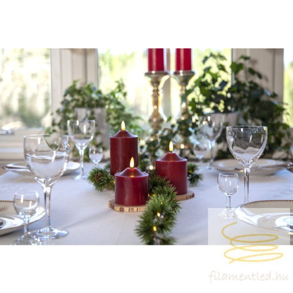 Startrading LED Pillar Candle Flamme Top 061-62