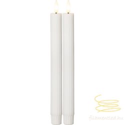 Startrading LED Dinner Candle 2 pack Flamme Stripe 061-63