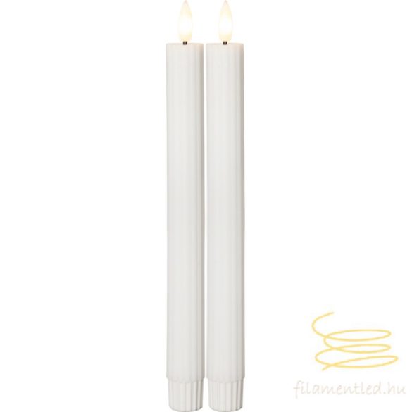 Startrading LED Dinner Candle 2 pack Flamme Stripe 061-63