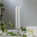 Startrading LED Dinner Candle 2 pack Flamme Stripe 061-63