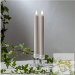 Startrading LED Dinner Candle 2 pack Flamme Stripe 061-64