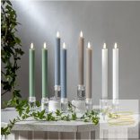 Startrading LED Dinner Candle 2 pack Flamme Stripe 061-65