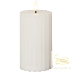 Startrading LED Pillar Candle Flamme Stripe 061-66