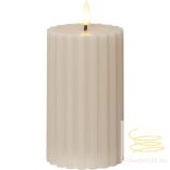Startrading LED Pillar Candle Flamme Stripe 061-67