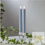 Startrading LED Dinner Candle 2 pack Flamme Stripe 061-69