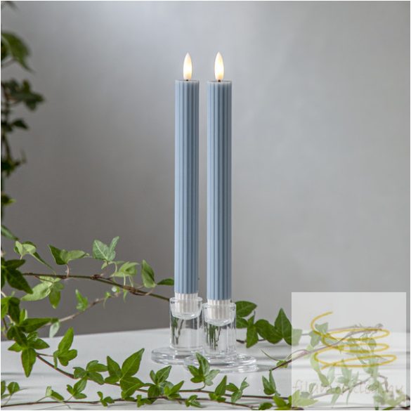 Startrading LED Dinner Candle 2 pack Flamme Stripe 061-69
