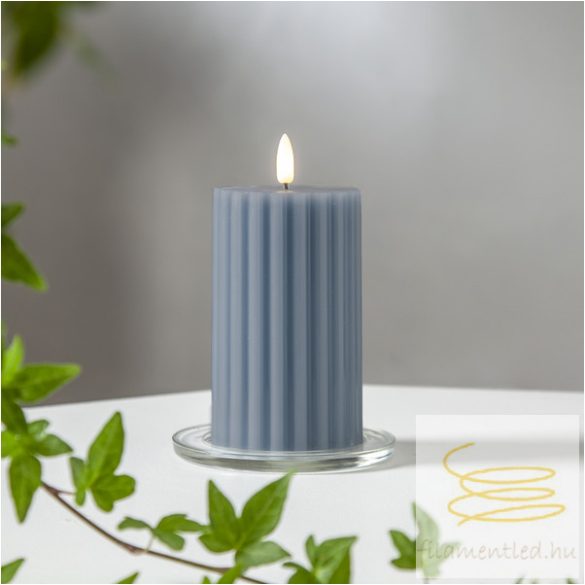 Startrading LED Pillar Candle Flamme Stripe 061-70