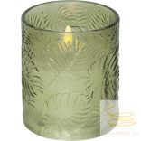 Startrading LED Pillar Candle Flamme Leaf 061-71