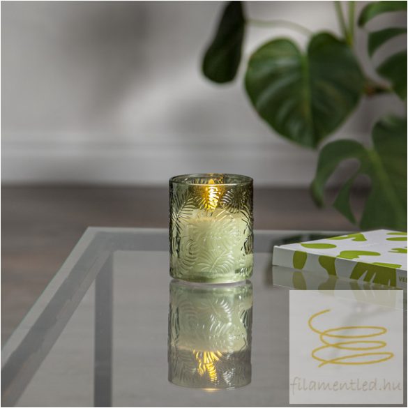 Startrading LED Pillar Candle Flamme Leaf 061-71
