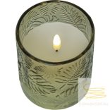 Startrading LED Pillar Candle Flamme Leaf 061-71